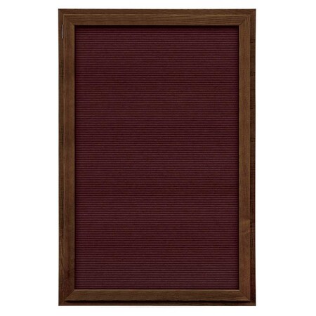 United Visual Products Outdoor Enclosed Combo Board, 72"x36", Black Frame/Green & Surf UVCB7236ODB-GREEN-SURF